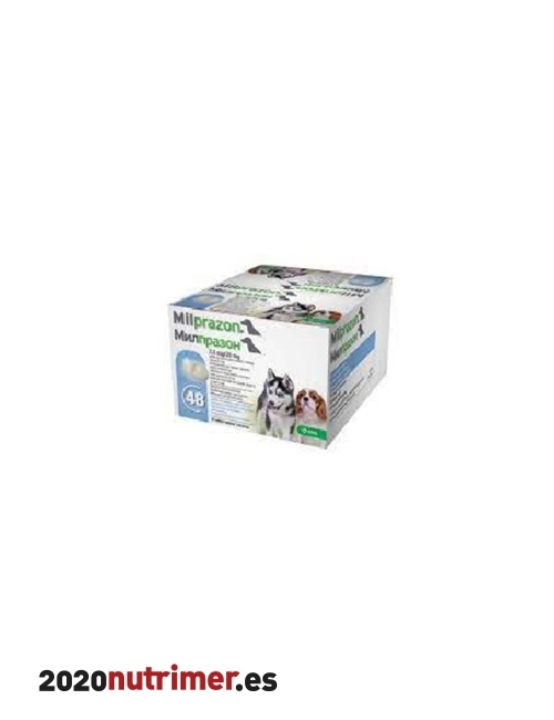 MILPRAZON 2.5MG/25MG PERRO PEQUEÑO 48 COMP| Antiparasitarios