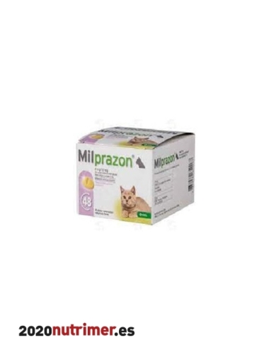 MILPRAZON 4MG/10MG GATO PEQUEÑO 48 COMP| Antiparasitarios