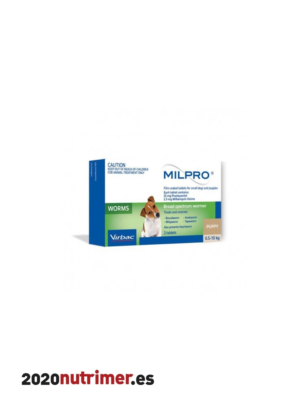 MILPRO Perros (0-5Kg) (1 Comp)| Antiparasitarios