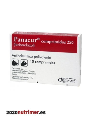 PANACUR 250 mg (10 comp)| Antiparasitarios