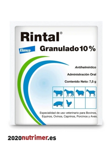 RINTAL GRANULADO 10% 10X10 gr| Antiparasitarios