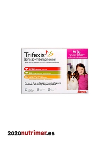 TRIFEXIS 270mg (6 comp) 4,5mg| Antiparasitarios